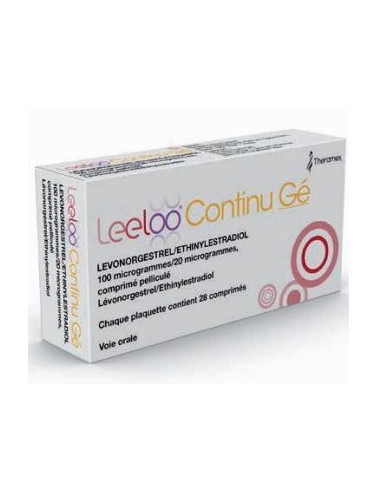 Leeloo Continu Gé - Pilule contraceptive - 3 plaquettes de 28 ...