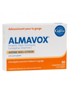 ALMAVOX Comprimés Miel-Citron