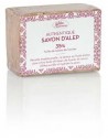 AQUAROMAT Savon d'Alep 35%-bloc de savon d'alep rose, étiquette blanche