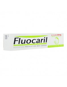 FLUOCARIL Dentifrice Bi-Fluoré 250mg-boite rectangulaire blanche et verte