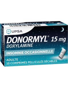DONORMYL 15mg 10 comprimés pelliculés sécables