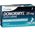 DONORMYL 15mg 10 comprimés pelliculés sécables