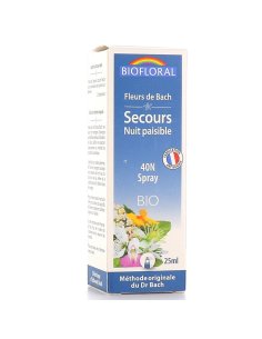Biofloral Secours nuit paisible 40N spray