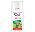 PARANIX Répulsif Anti-Moustiques Zones Tropiques et Zones Infestées 90ml - Flacon spray blanc vert et rouge avec un moustique