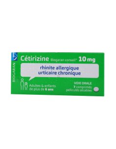 BIOGARAN Cétirizine 10 mg