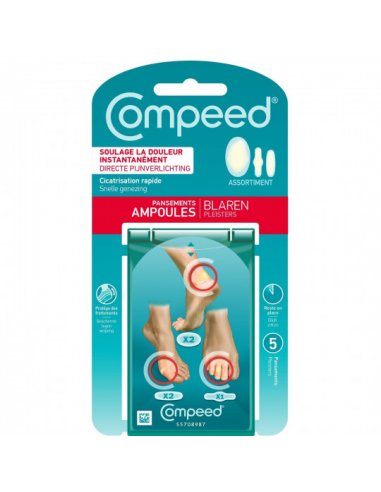 COMPEED Pansements ampoules Assortiment