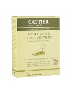 CATTIER Argile Verte Ultra-Ventilée 250 g